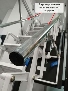 Чердачная лестница Aci Alluminio Fantozziscale Motorizzata Premium 700*1300*3060-3250 Чердачная лестница Aci Alluminio Fantozziscale Motorizzata Premium 700*1300*3060-3250