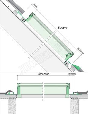 Люк Окно-люк FAKRO WGI Люк Окно-люк FAKRO WGI