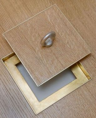 Напольные люки из латуни бюджет 200*650 Напольные люки из латуни бюджет 200*650