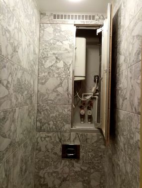 Люк под плитку Секрет 3.0, 2 створки 750*650 Люк под плитку Секрет 3.0, 2 створки 750*650