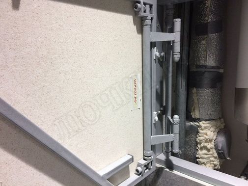 Люк под плитку Нажимной Железяка 500*1600 Люк под плитку Нажимной Железяка 500*1600