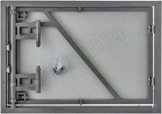 Люк под плитку Нажимной Железяка, 1 створка, 500*1600 Люк под плитку Нажимной Железяка, 1 створка, 500*1600