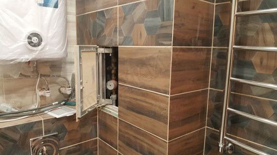 Люк под плитку Нажимной Секрет-Лайт 2 створки 750*450 Люк под плитку Нажимной Секрет-Лайт 2 створки 750*450