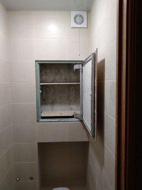 Люк под плитку Нажимной Секрет-Лайт 2 створки 750*450 Люк под плитку Нажимной Секрет-Лайт 2 створки 750*450