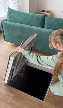 Напольный люк Самоподъемный Невидимка уголок Напольный люк Самоподъемный Невидимка уголок