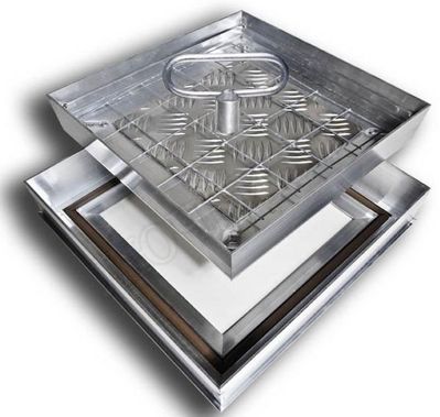 Напольный люк Премиум 54 мм 700*860 Напольный люк Премиум 54 мм 700*860