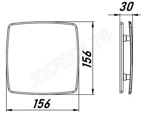 Вытяжной вентилятор Awenta System+, Turbo, 100, KWT100, PNB100, Белый, пластик Вытяжной вентилятор Awenta System+, Turbo, 100, KWT100, PNB100, Белый, пластик