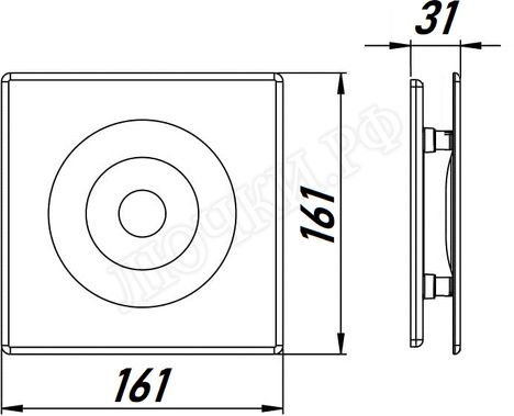 Вытяжной вентилятор Awenta System+, Turbo, 100, KWT100H, POB100, Белый, пластик Вытяжной вентилятор Awenta System+, Turbo, 100, KWT100H, POB100, Белый, пластик