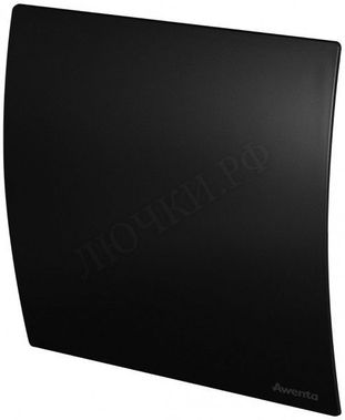 Вытяжной вентилятор Awenta System+, Turbo, 125 KWT125M, Escudo, PECB125M, Чёрный матовый, пластик Вытяжной вентилятор Awenta System+, Turbo, 125 KWT125M, Escudo, PECB125M, Чёрный матовый, пластик