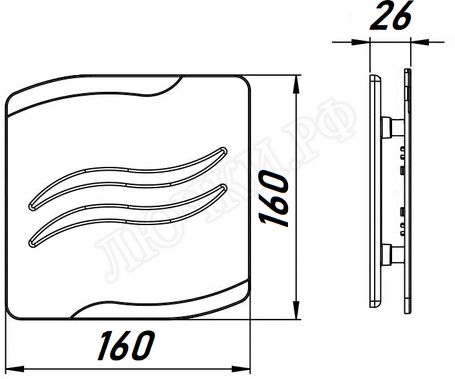 Вытяжной вентилятор Awenta System+, Turbo, 100, KWT100H, PSS100, Серебро (сатин), пластик Вытяжной вентилятор Awenta System+, Turbo, 100, KWT100H, PSS100, Серебро (сатин), пластик