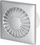 Вытяжной вентилятор Awenta System+, Turbo, 100 KWT100H, Omega, POSA100, Серебро (сатин), пластик Вытяжной вентилятор Awenta System+, Turbo, 100 KWT100H, Omega, POSA100, Серебро (сатин), пластик